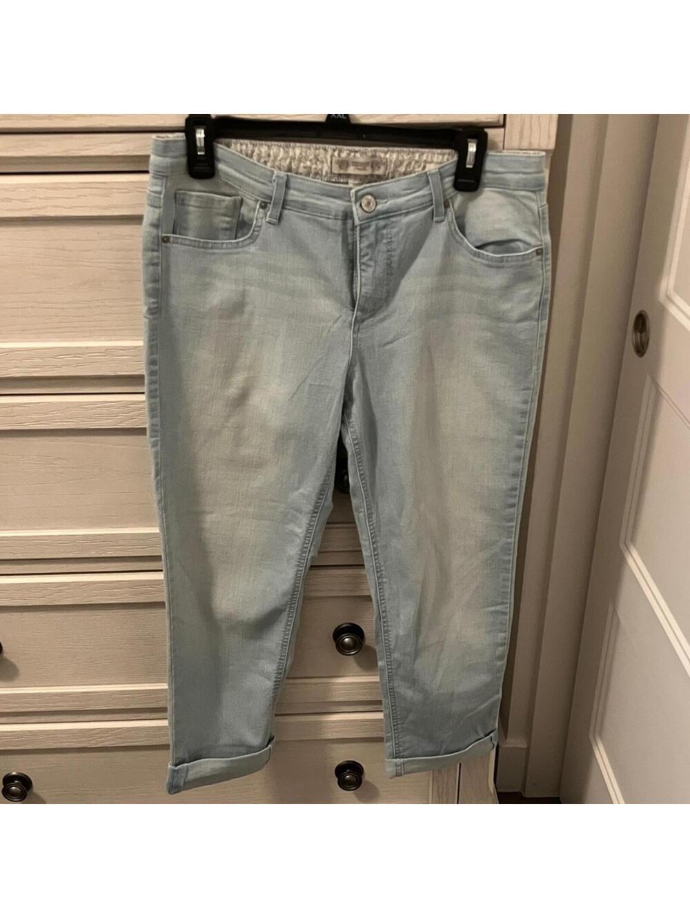 NWOT Vintage America Blues Light Blue Ankle Jeans #0036
